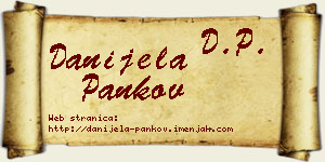Danijela Pankov vizit kartica